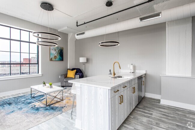 1 Hab, 1 baño: 778 ft² - Graphic Arts Lofts