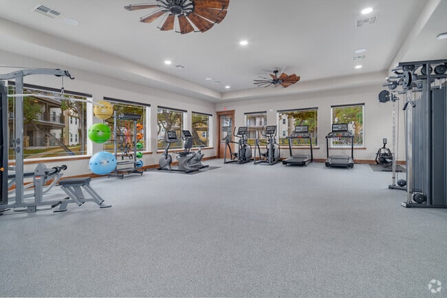 24-Hour Fitness Center - Ranch Creek Apartments