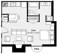 M-S03-PT Patio & Fireplace 1st Floor-Labeled - Union Hill on Main