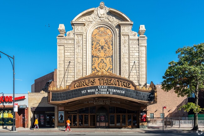 Catch your favorite artists and bands at Kings Theatre on Flatbush Ave.