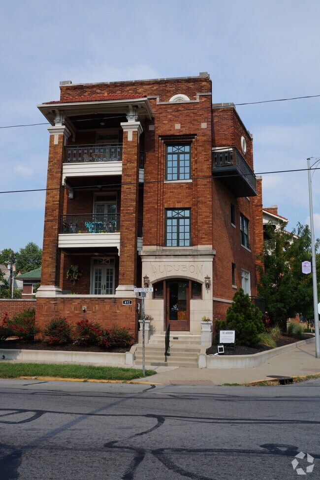 View from the west. - The Audubon