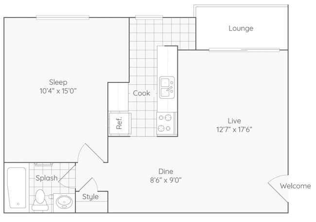 Interior Photo - The Jeffersonian