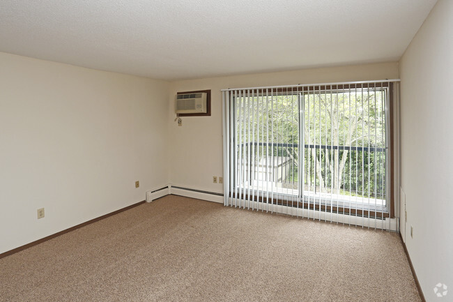 Two Bedroom - Living Room - Hidden Valley Apartments