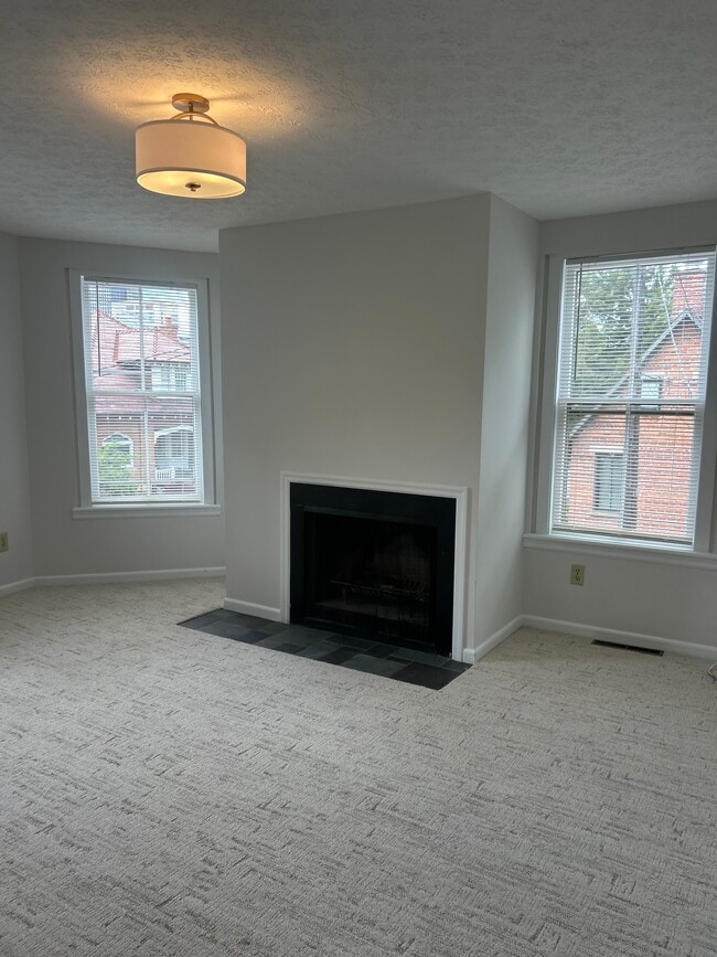 Very large 2nd floor living room with wbfp . Extra large storage closet. - 666 Mohawk St