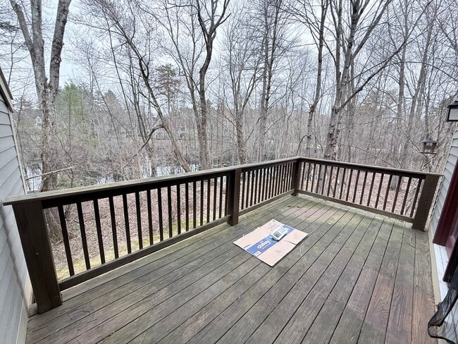 Back deck - 296 Bartemus Trl