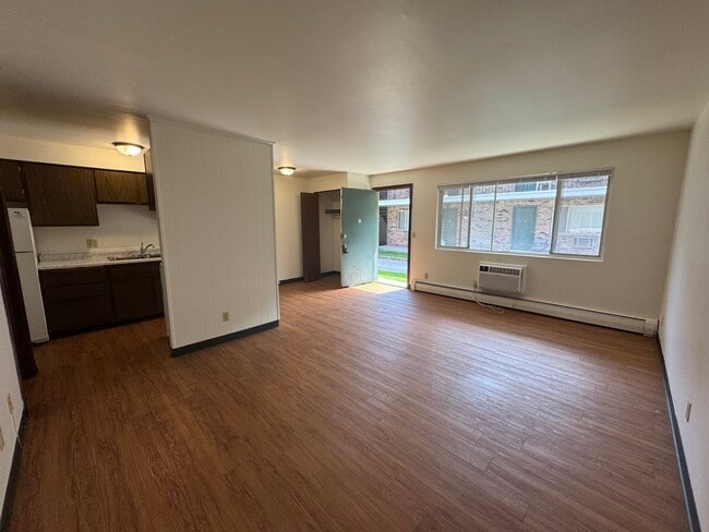 Living Area and Kitchen - Walnut Park Apartments