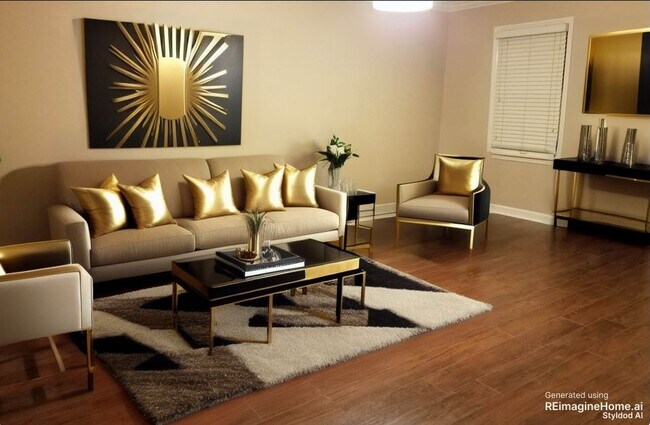 Sala de estar (puesta en escena virtualmente) - 11531 Jade Ln SE
