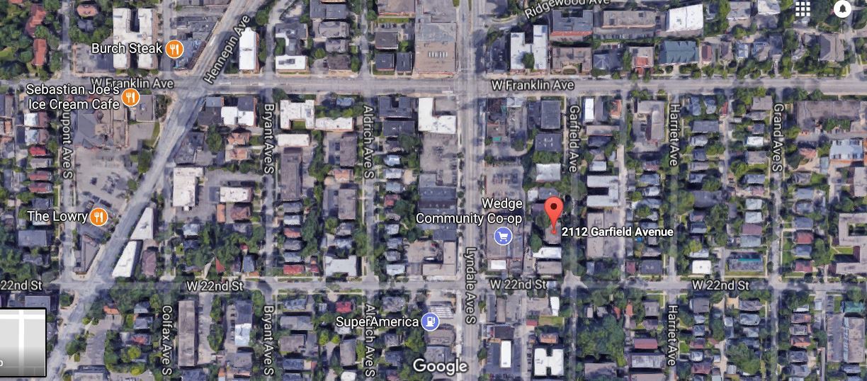 Location - 2112 Garfield Ave