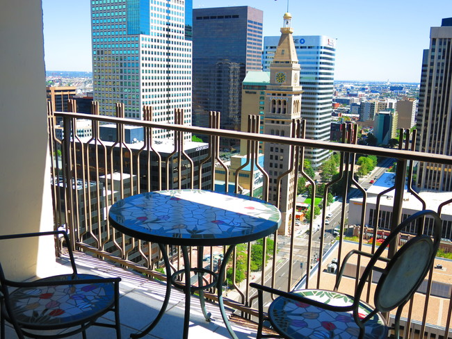 OPEN BALCONY WITH PATIO FURNITURE - 1020 15th St