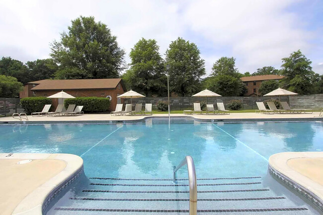 Olympic sized swimming pool - Green Tree Apartments