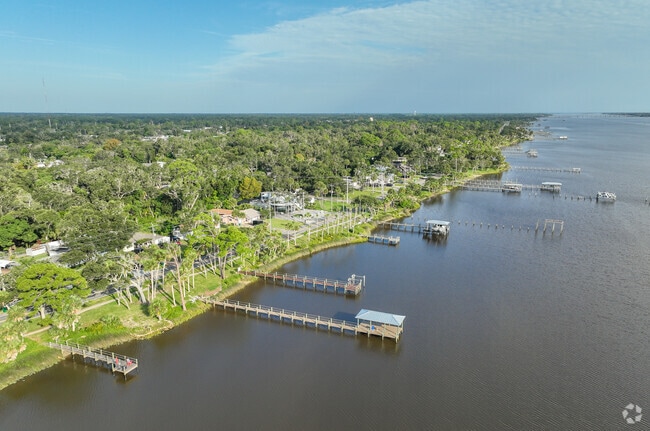 There are miles of waterfront property along the Halifax River in Holly Hill.