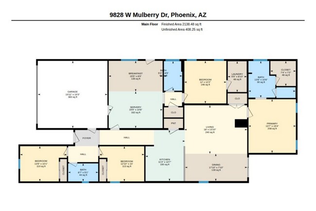 Building Photo - 4Bed/3Bath House at Thomas Rd/99th Ave! Ready for Immediate Move-In! -- Mother-In-Law Suite W/Pri...