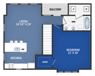 Carriage House - 1 bedroom, 1 bathroom