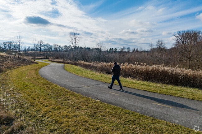 Walnut Woods Metro Park has woodlands and wetlands with plenty of trails.