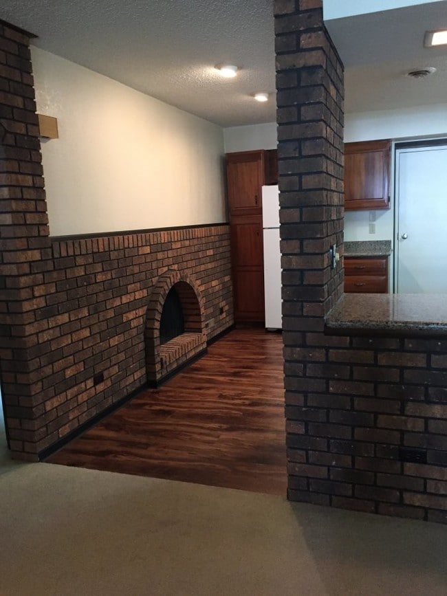 Kitchen Fireplace - 1307 Florida Ave