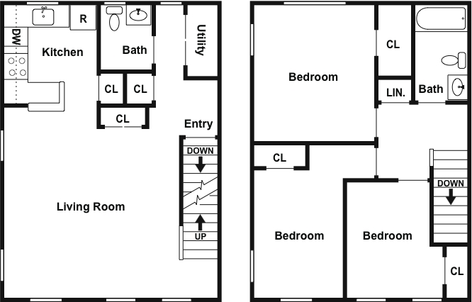 3 HAB/1.5 BA - Gateway Village at Somerdale