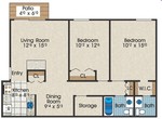 2 Bedroom