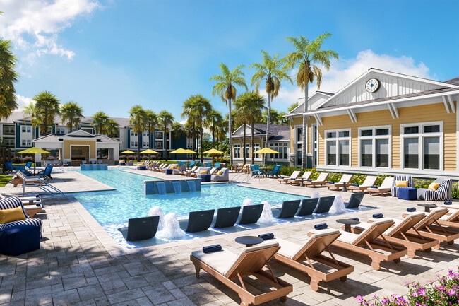 Pool Lounging Area - Stella by the Bay