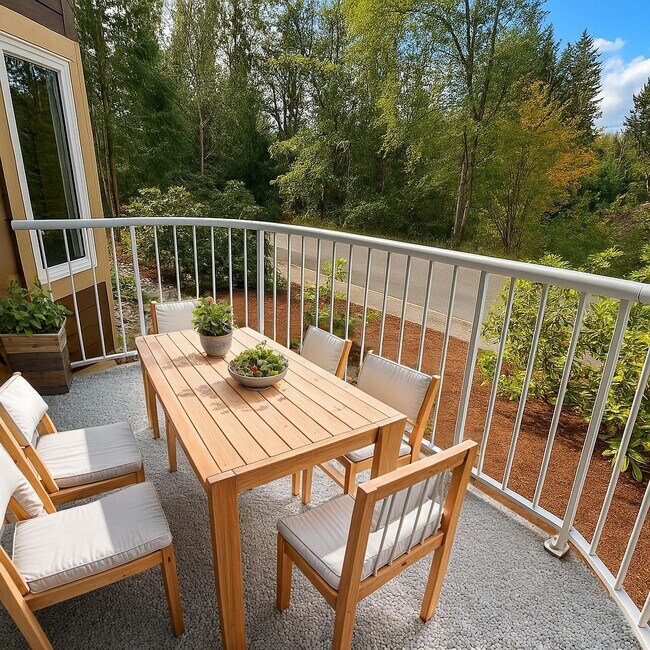 patio para disfrutar de la tranquilidad de la naturaleza - 280 NW Holly St