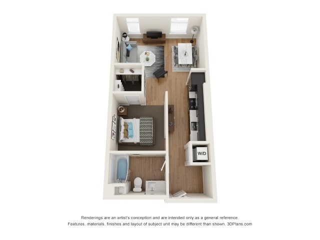 Interior Photo - Postmark Apartments