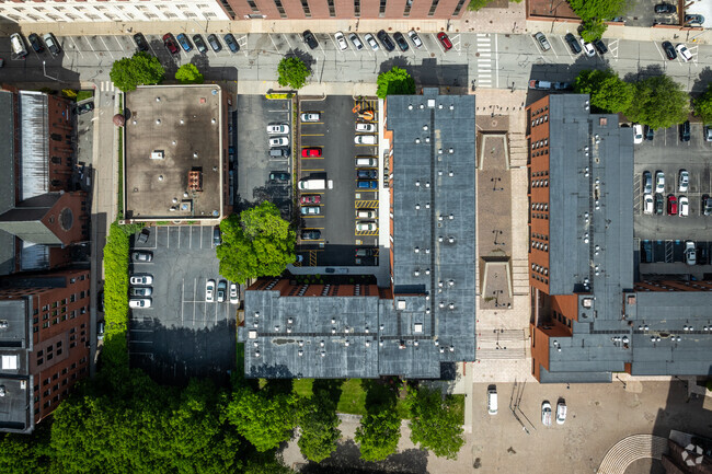 Aerial View - Cathedral Square Apartments II