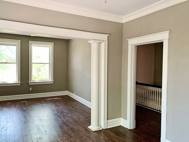 Dining area looking into living room and foyer - 5201 Murdoch Ave