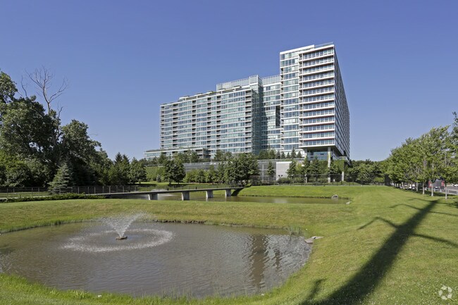 Optima Old Orchard Woods Apartments Skokie Il Pond Optima Old Orchard Woods