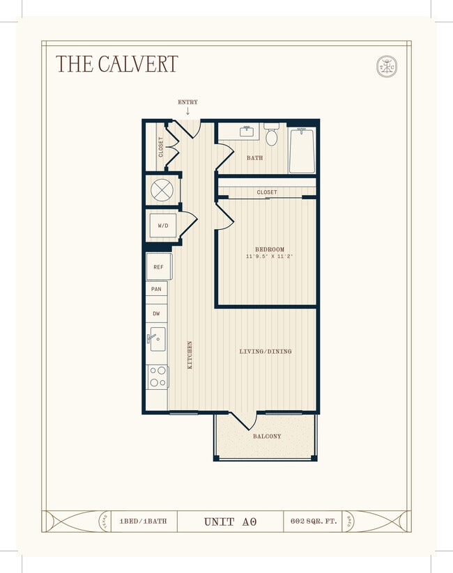 Floorplan - The Calvert