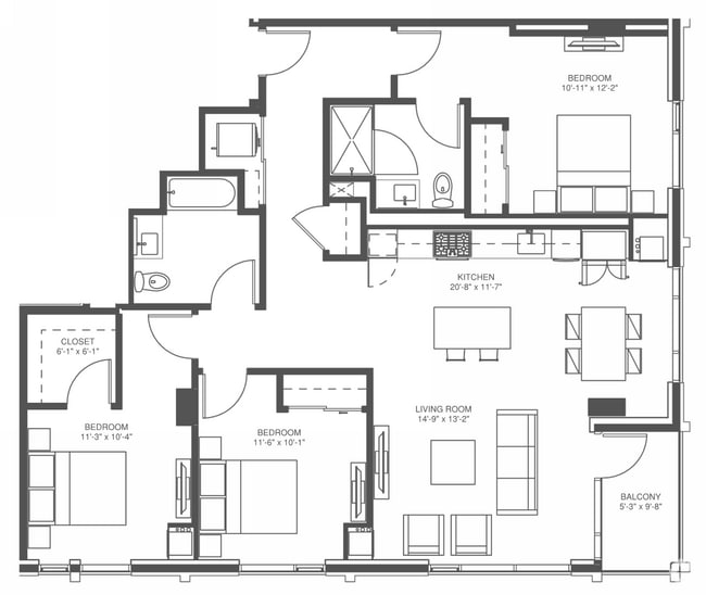 Greektown Apartments for Rent Chicago, IL 3 Rentals