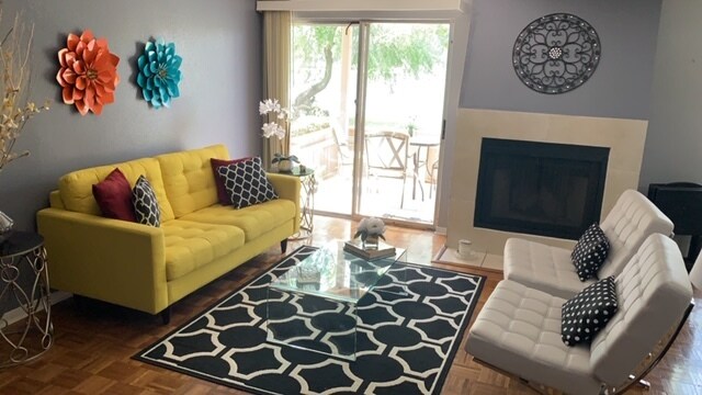 Living Room - 3500 Carmen Ave