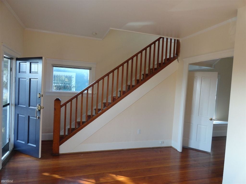 Stairway to Upstairs Front House - Golden Hill Apartments