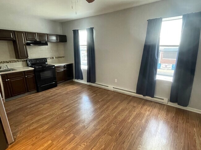Kitchen/living area from front door - 338 N 63rd st