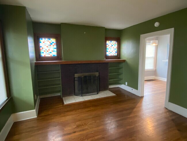 Living Room Fireplace - 3118 N Main St