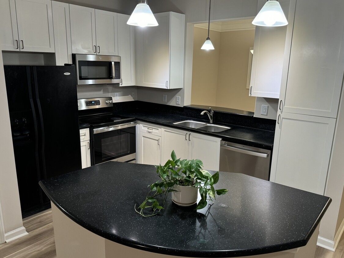 Kitchen area and island - 400 17th St NW