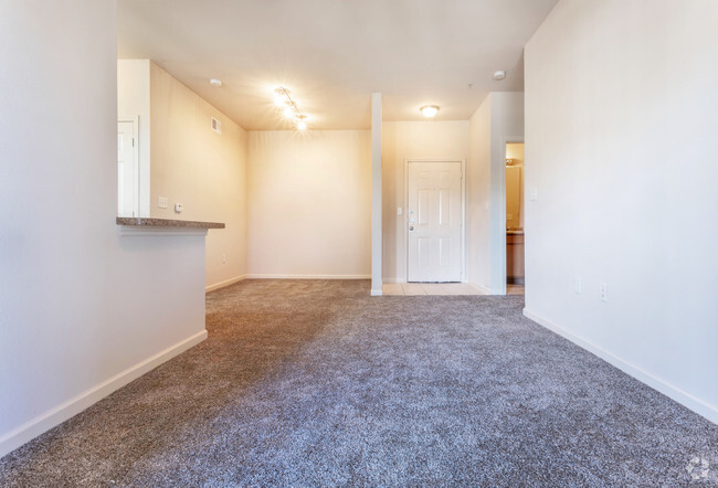 Living Room, Dining Room, and Kitchen - Langwick Senior Residence