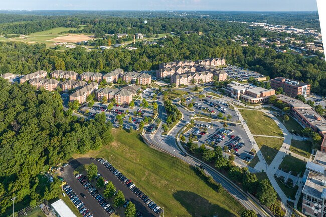 Stephenson University in Owings Mills, MD has a huge campus.
