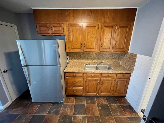 Kitchen has what you need, with plenty of cabinets, refrigerator, and range/oven. - 6 Catawba Ave