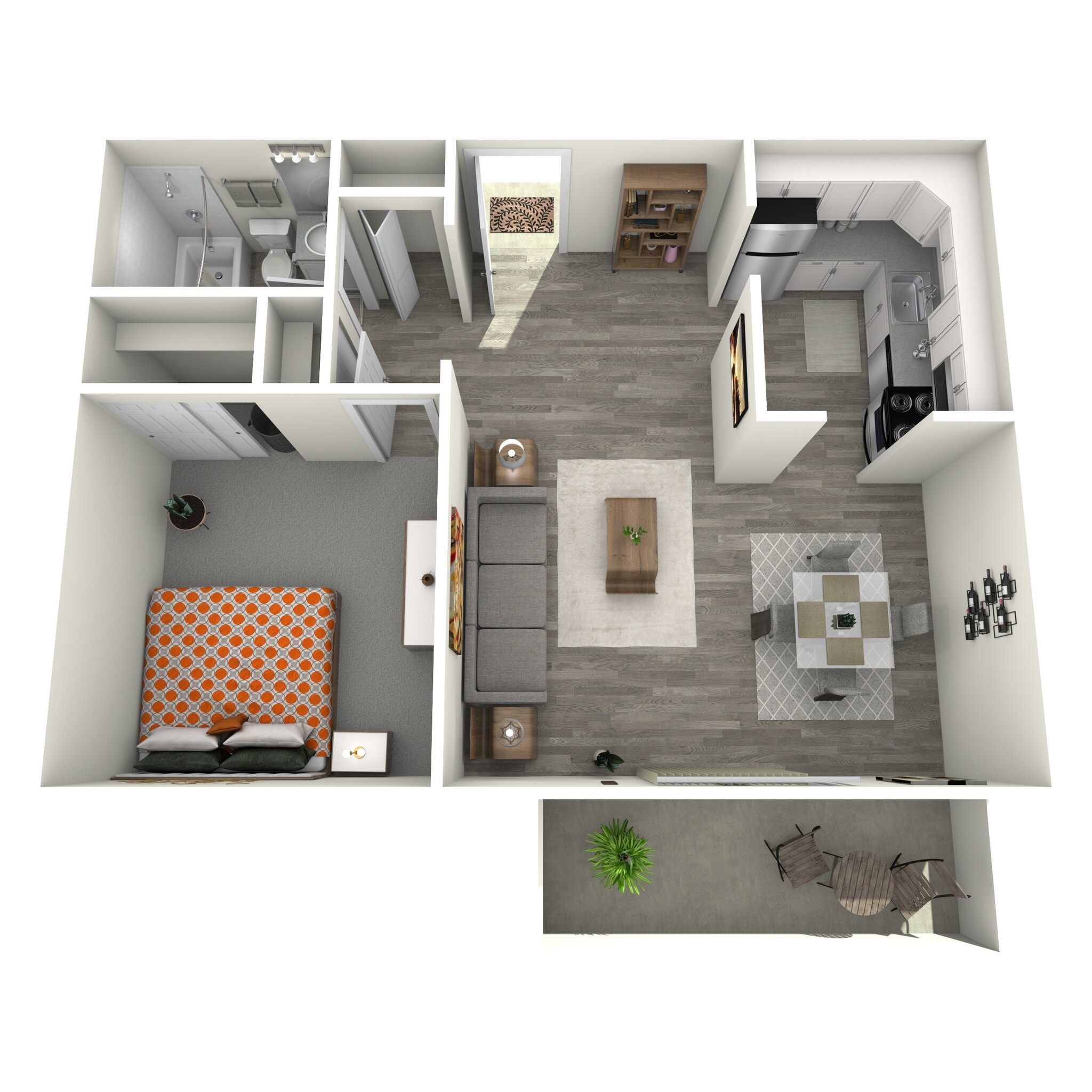 6900 Lofts – One Bedroom One Bath