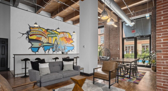 Richard & Conover - Lounge - Unity Lofts- Old Townley