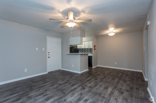 1 Br, Living Space - Redstone Vista Apartments