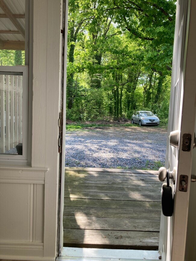 Parking in back - 3600 S Main St