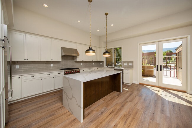 Marble Islands in Large Kitchen - 611 Pearl St