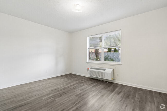 1BR, 1BA - 700SF - Primary Bedroom - Yvonne Apartments