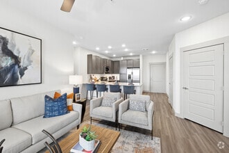 B1 2BR, 2BA - 1,094SF - Living Room - The Harper