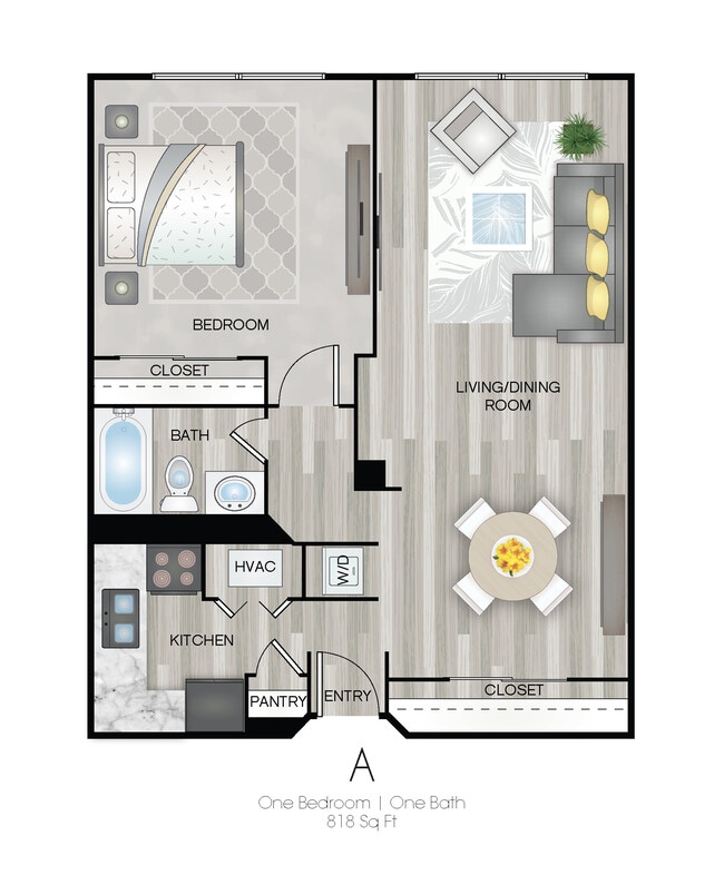 Plano de planta - Clear Lake Place