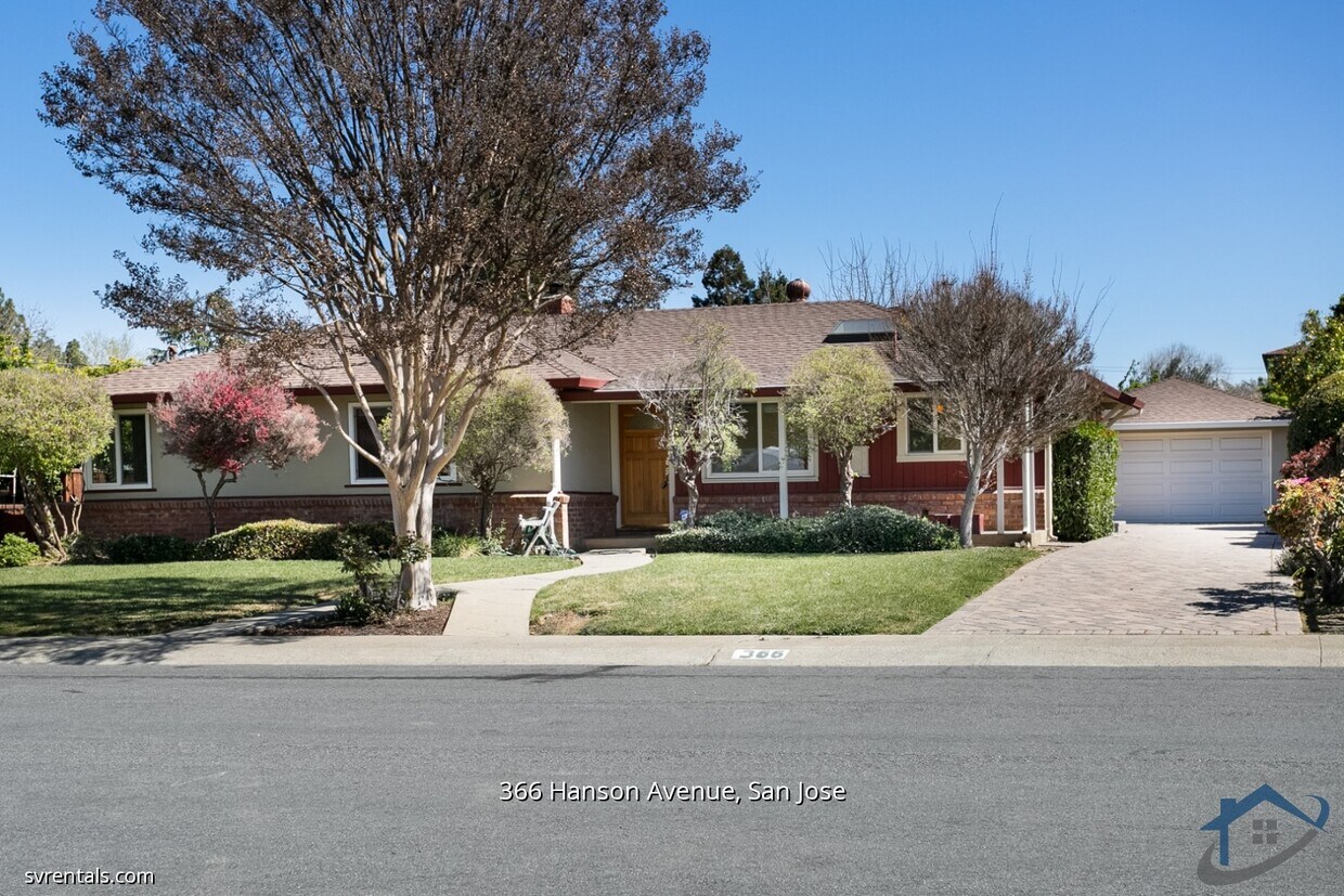 366 Hanson Ave, San Jose, CA 95117 House Rental in San Jose, CA
