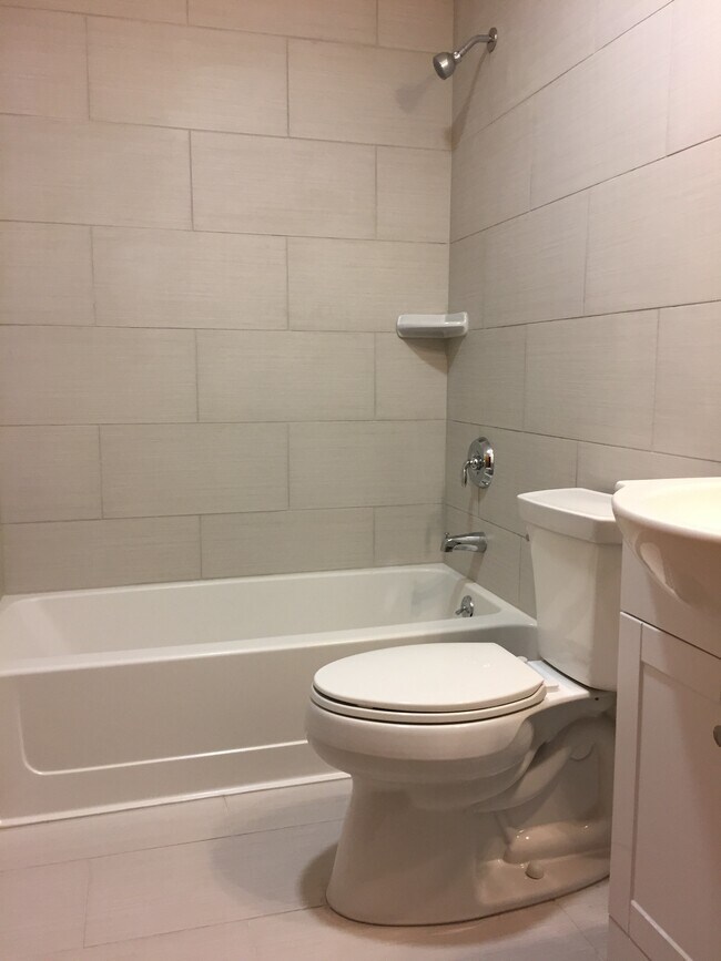 Cute renovated European-style bathroom - 71 W 16th St