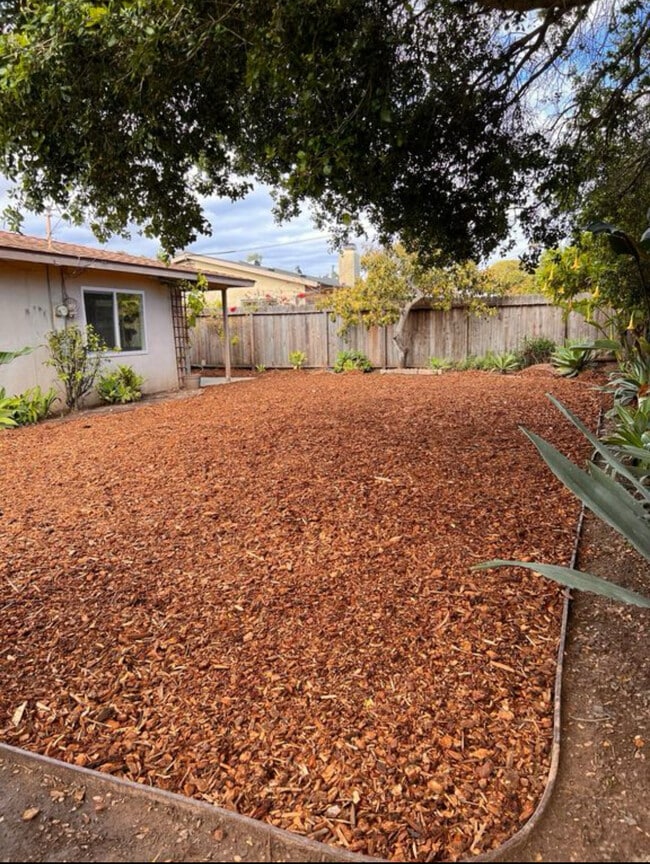 Fenced private yard - 2455 Borton Dr