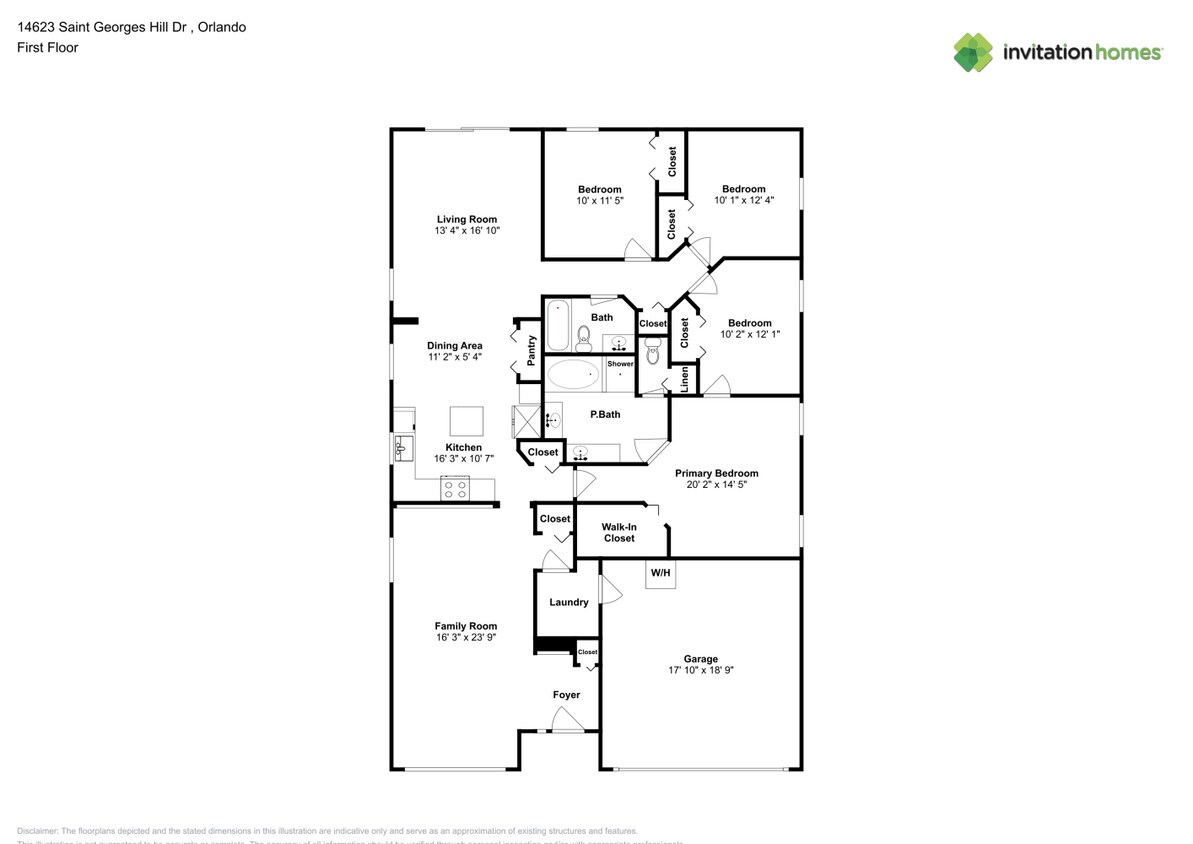 14623 Saint Hill Dr House Rental in Orlando, FL