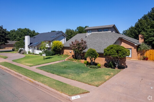 The tree-lined streets of Kings Park feature a blend of new and older homes.